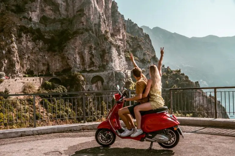 vespa trip amalfi