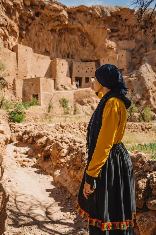 Paysage dans l'Atlas