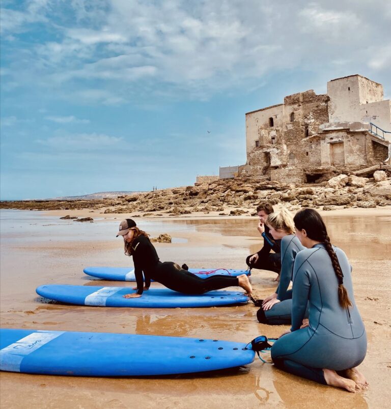 surf lesson morocco