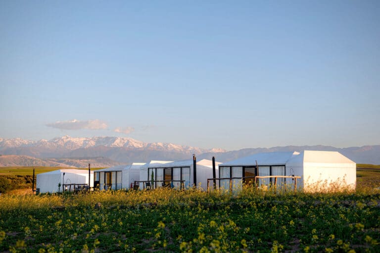 Luxe tent in de Agafay-woestijn