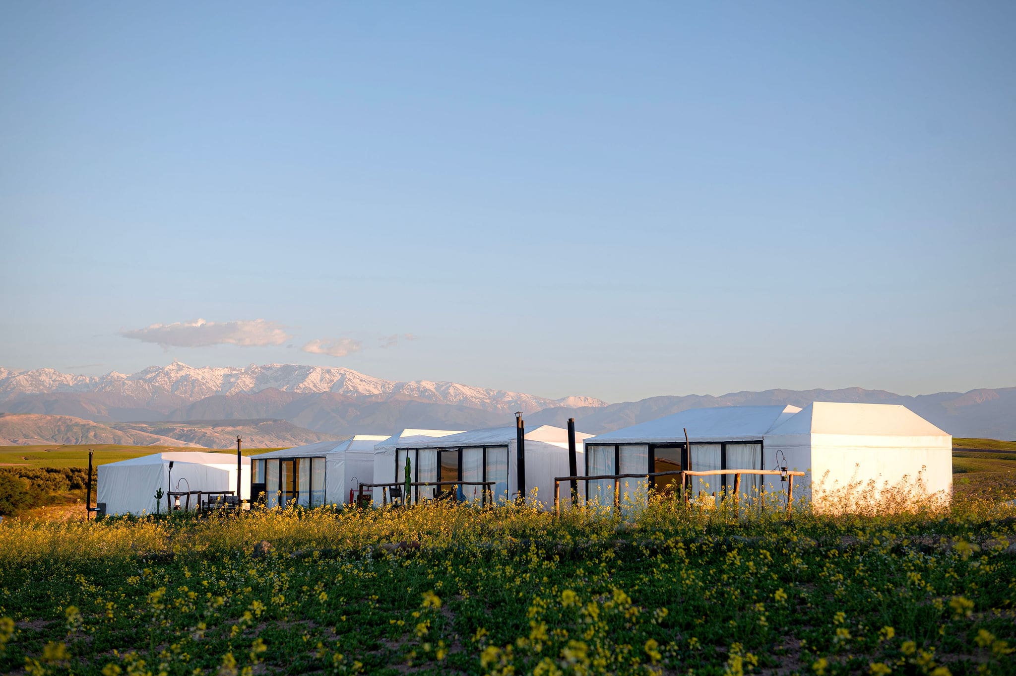 Luxe tent in de Agafay-woestijn